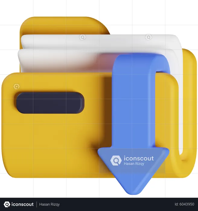 Dossier de téléchargement  3D Icon