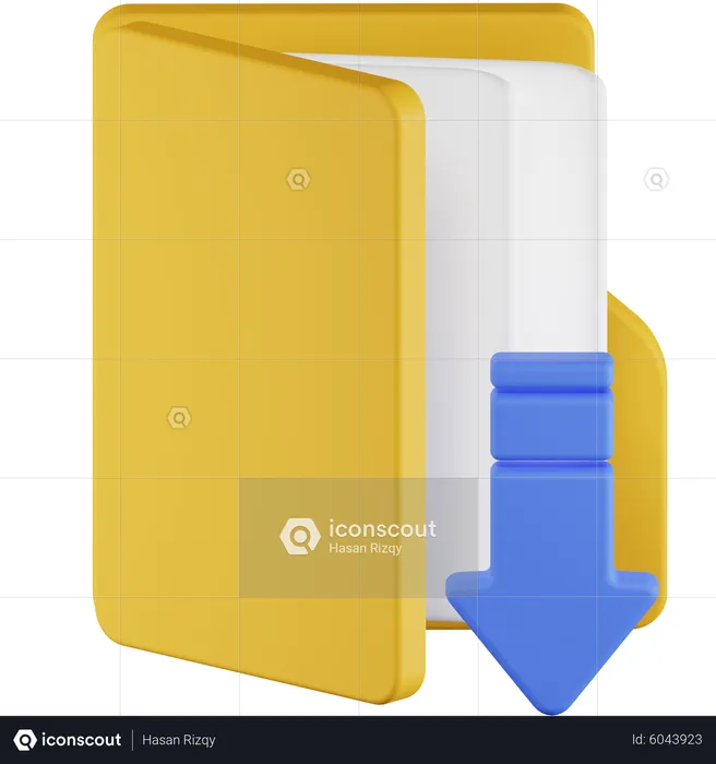 Dossier de téléchargement  3D Icon