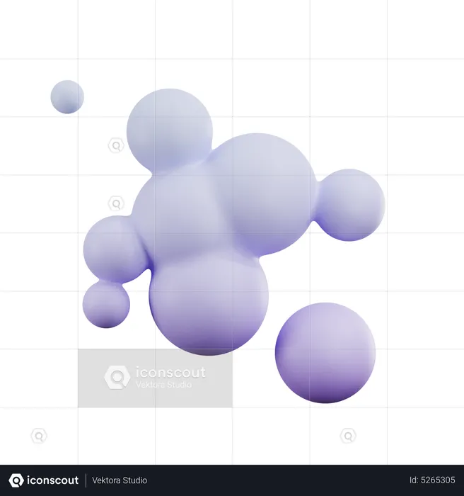 Dotted Shape  3D Icon