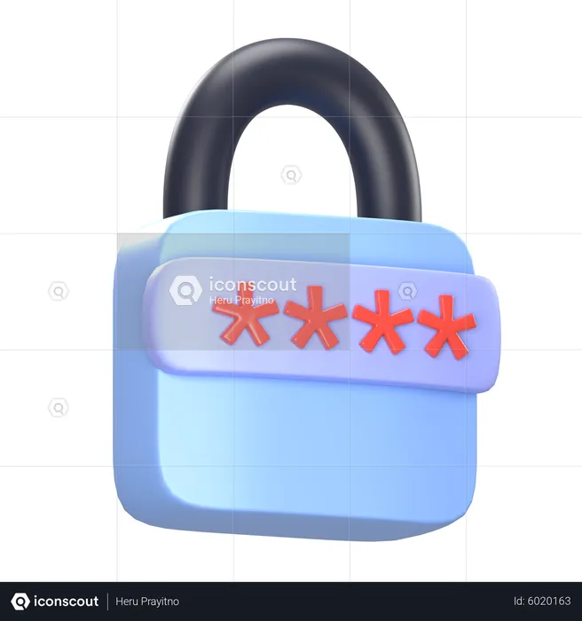 Double Security  3D Icon