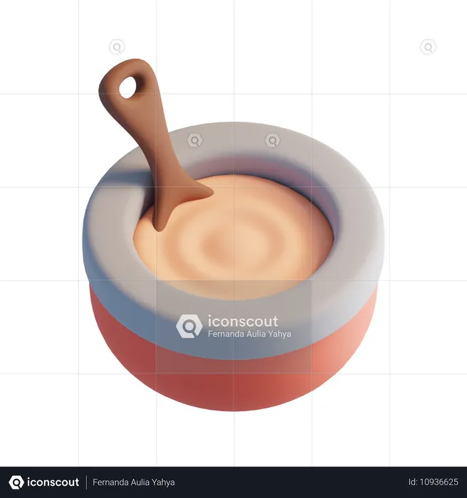 Dough  3D Icon