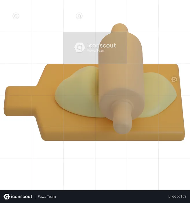 Dough  3D Icon