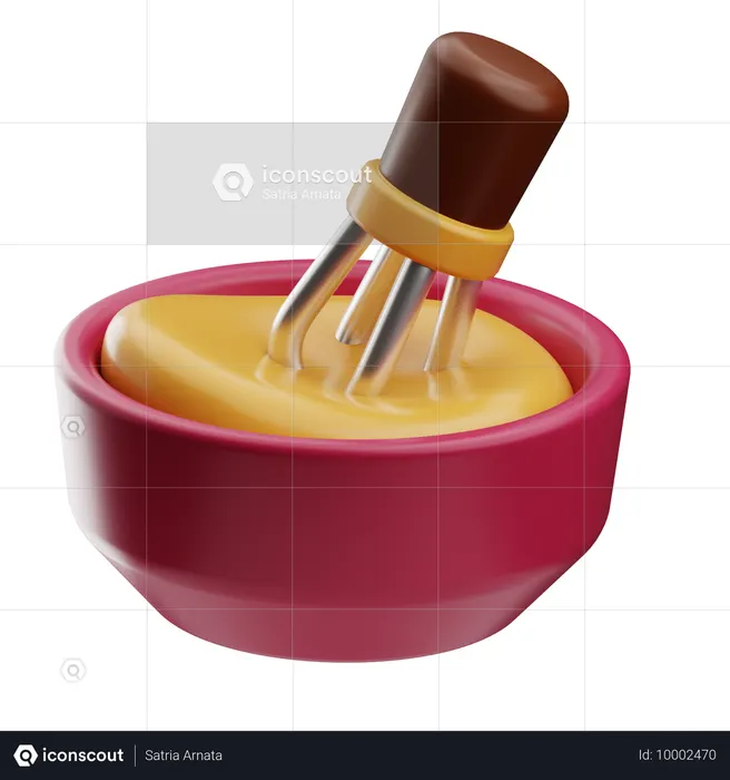 生地シェーカー  3D Icon