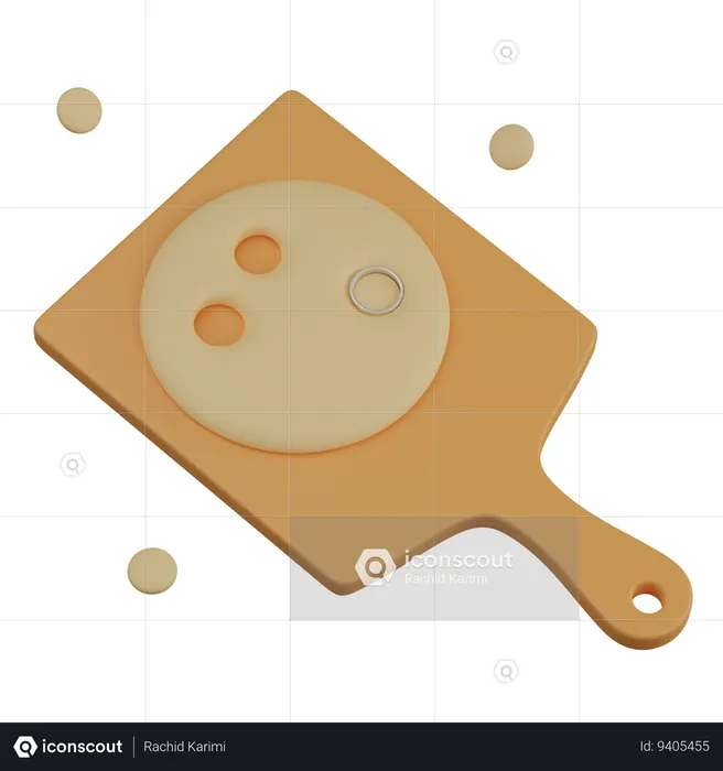 Dough shaping  3D Icon