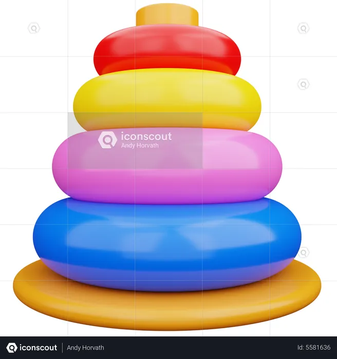 Doughnut Game  3D Icon