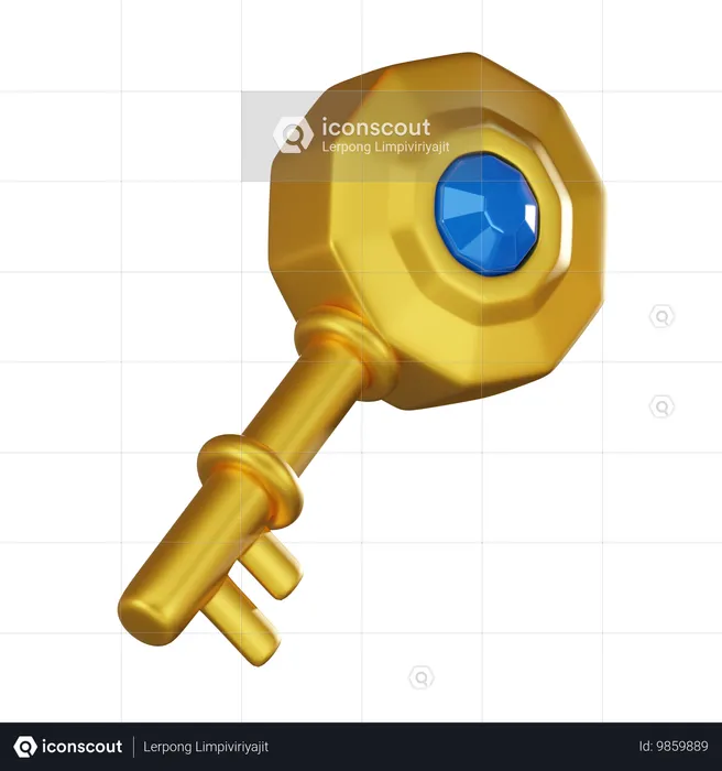 Dourado  3D Icon