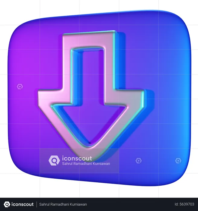 Download Arrow  3D Icon