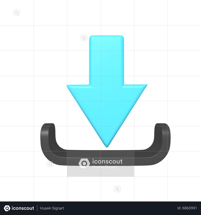 Download Data  3D Icon