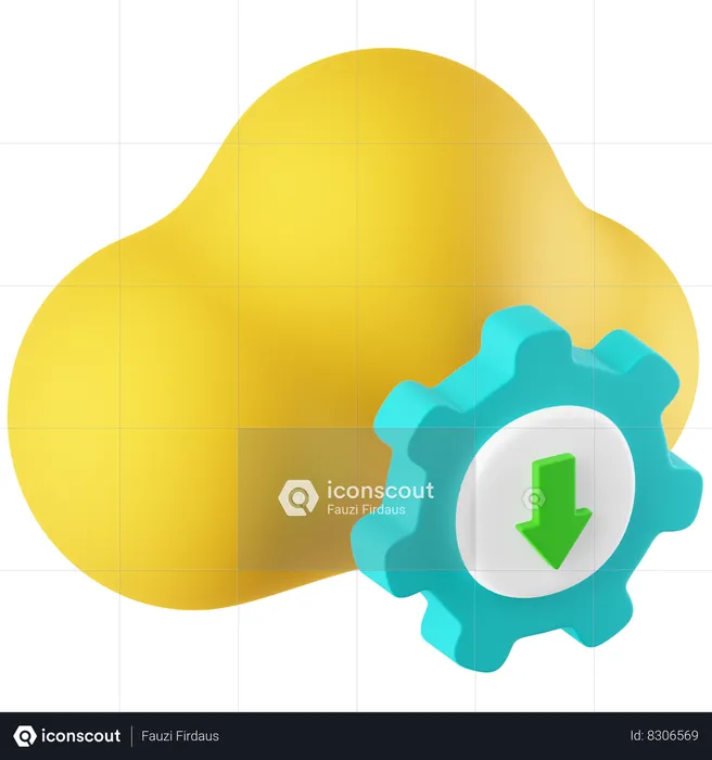 Download Manager  3D Icon