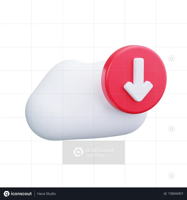 Download na nuvem  3D Icon