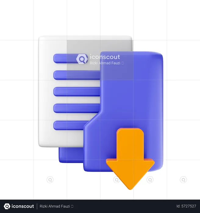 Download Ordner  3D Icon