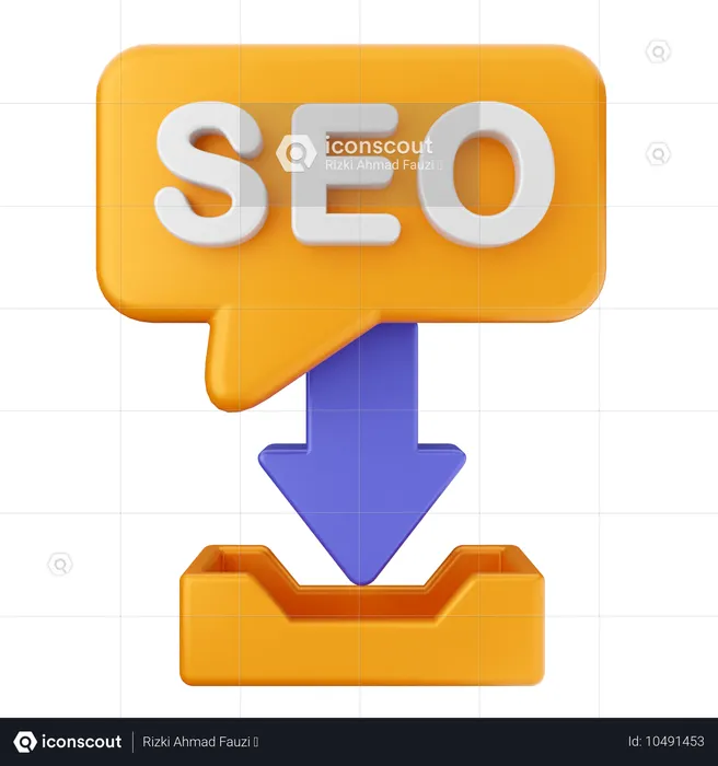 Download Seo  3D Icon