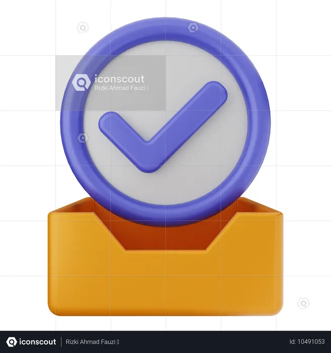 Verificação de download  3D Icon