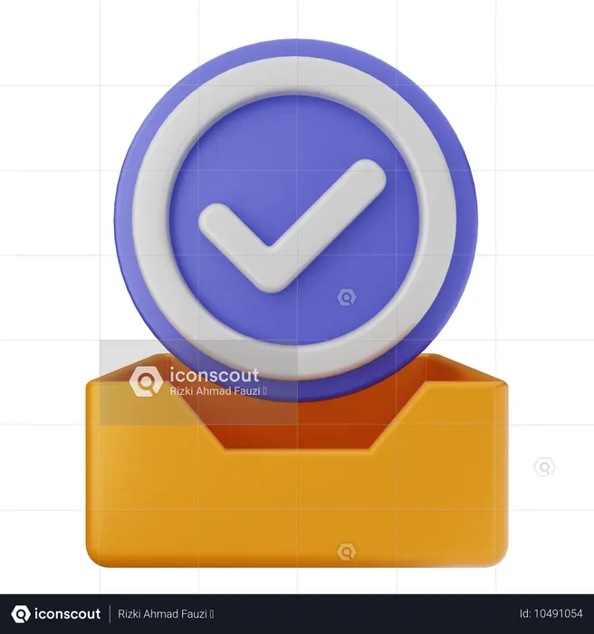 Download-Verifizierung  3D Icon