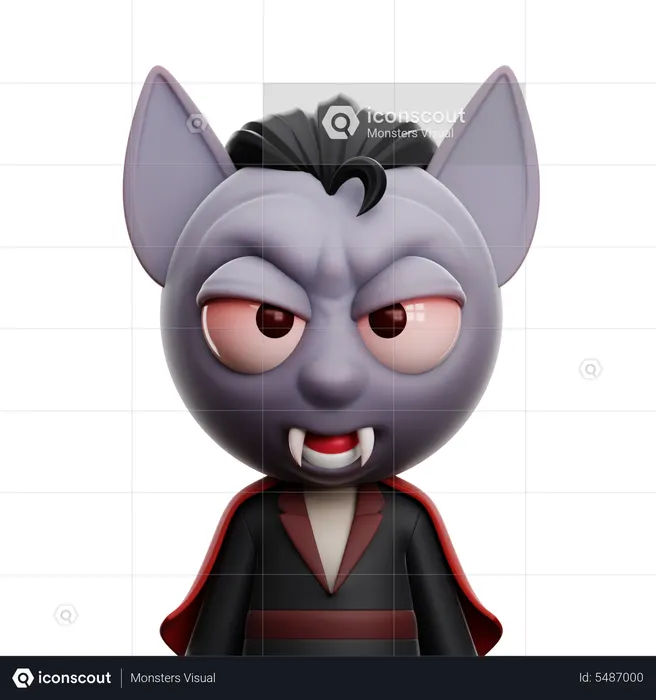 Dracula  3D Icon