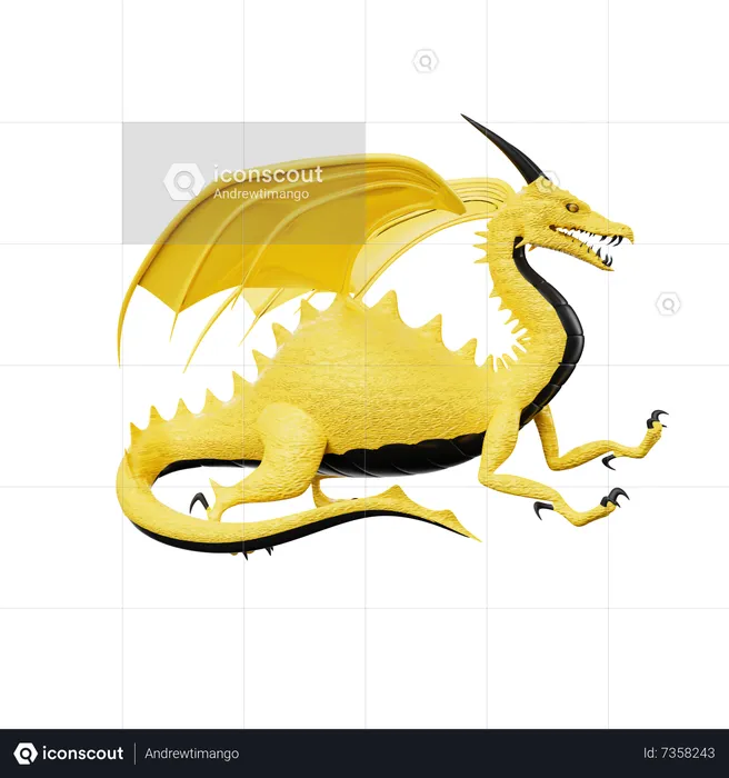 Dragon  3D Illustration