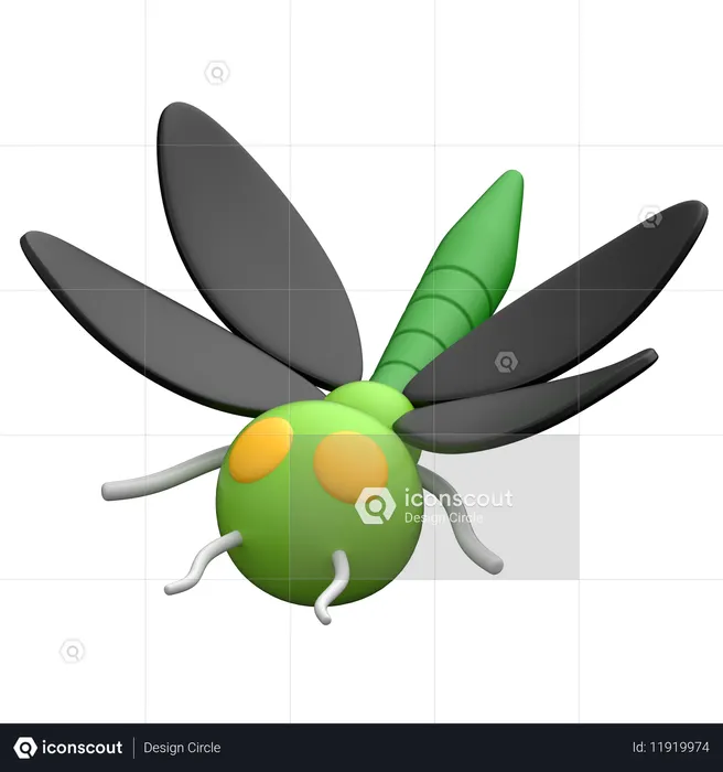 Dragonfly  3D Icon