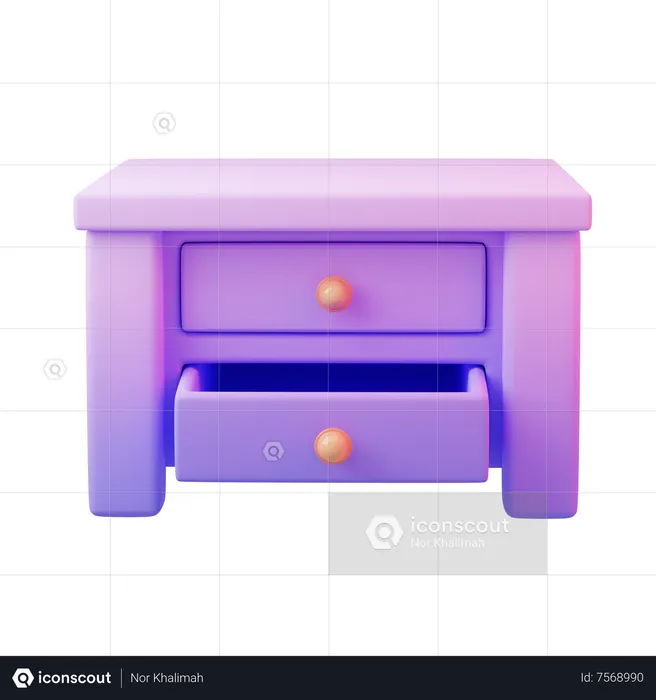 Drawer  3D Icon