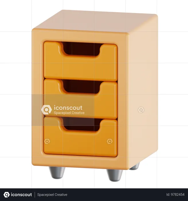 Drawer  3D Icon