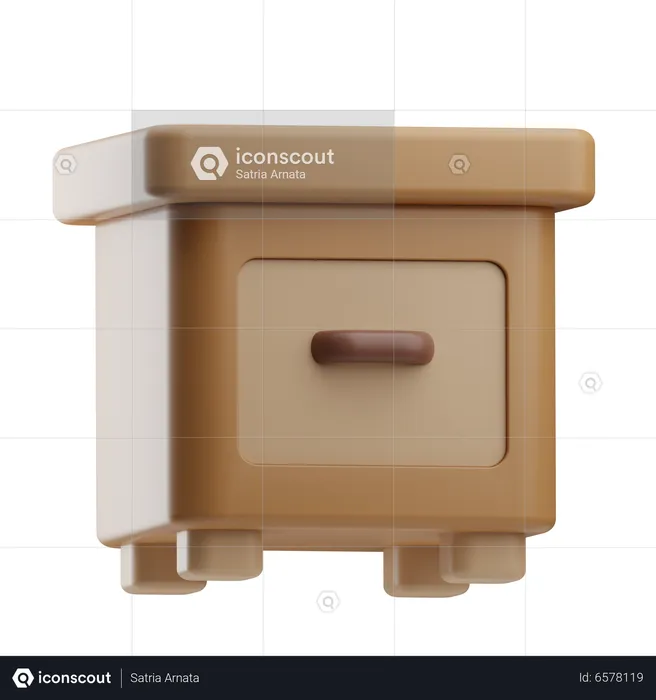 Drawer  3D Icon