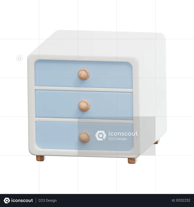 Drawer  3D Icon