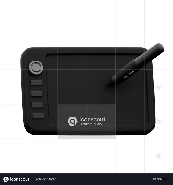 Drawing Tablet  3D Icon