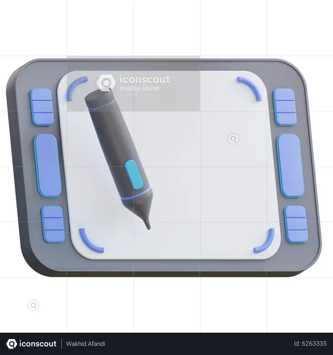Drawing Tablet  3D Icon