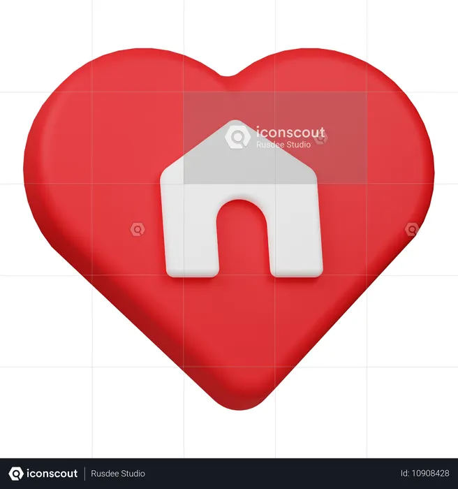 Dream House  3D Icon
