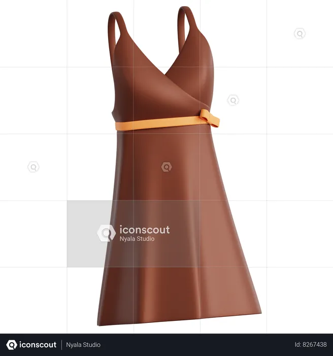 Dress  3D Icon