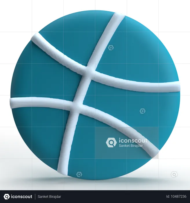 Dribble  3D Icon