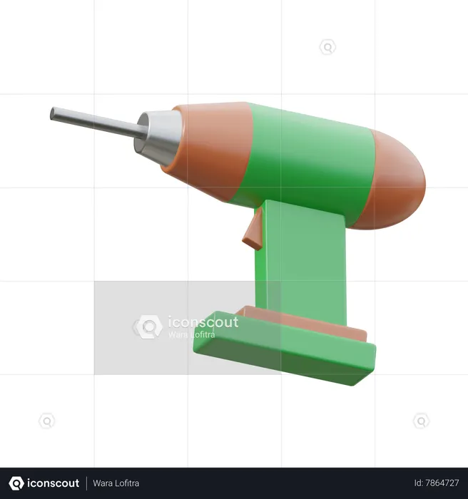 Drilling machine  3D Icon