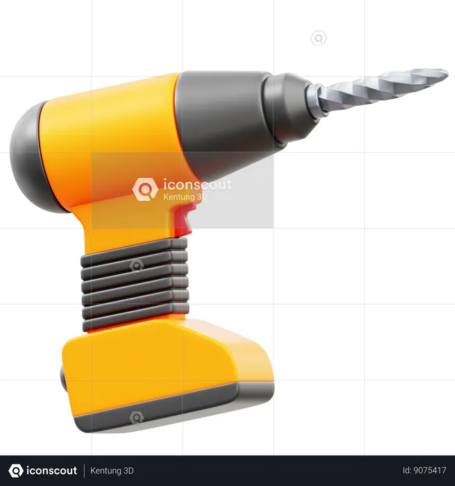 Drilling Machine  3D Icon