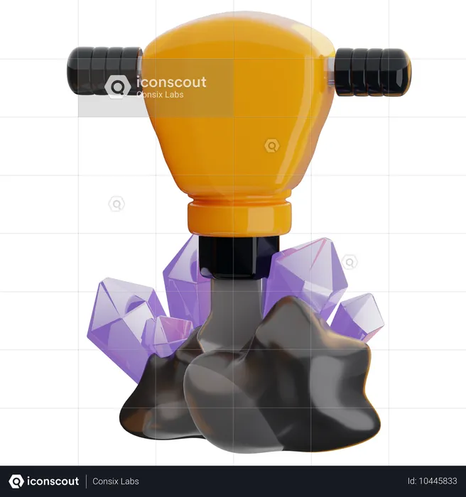 Drilling Machine  3D Icon