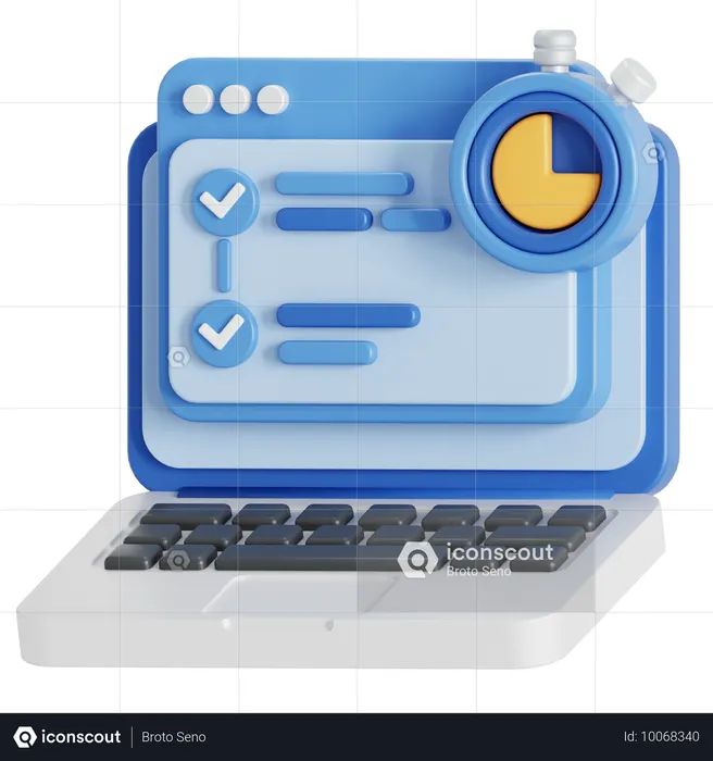 Dringende Aufgabe  3D Icon