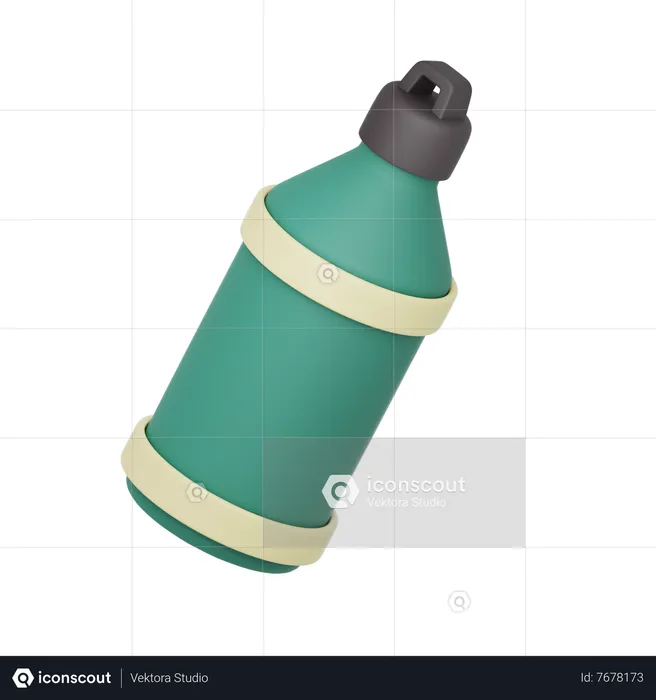 Drink Bottle  3D Icon