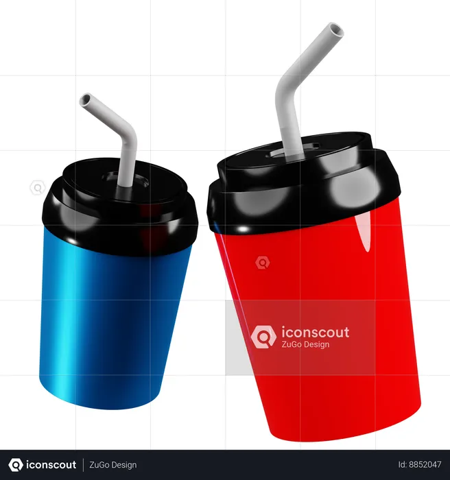 Drink Cupss  3D Icon