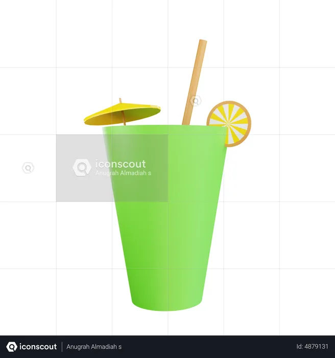 Drink Glass  3D Icon