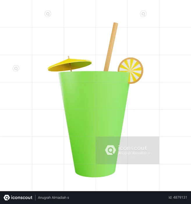 Drink Glass  3D Icon