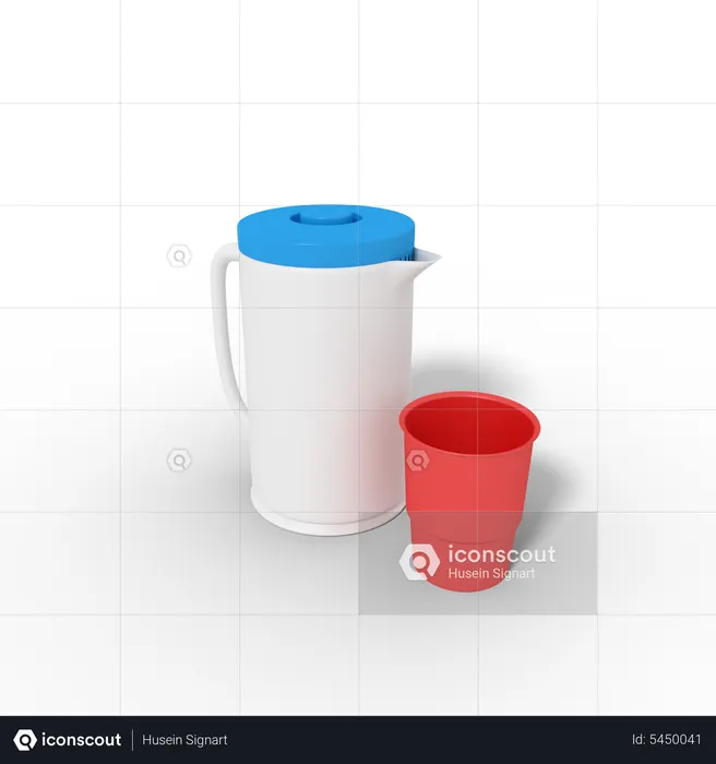 Drink Teapot And Cup  3D Icon