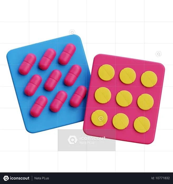 Drogas  3D Icon