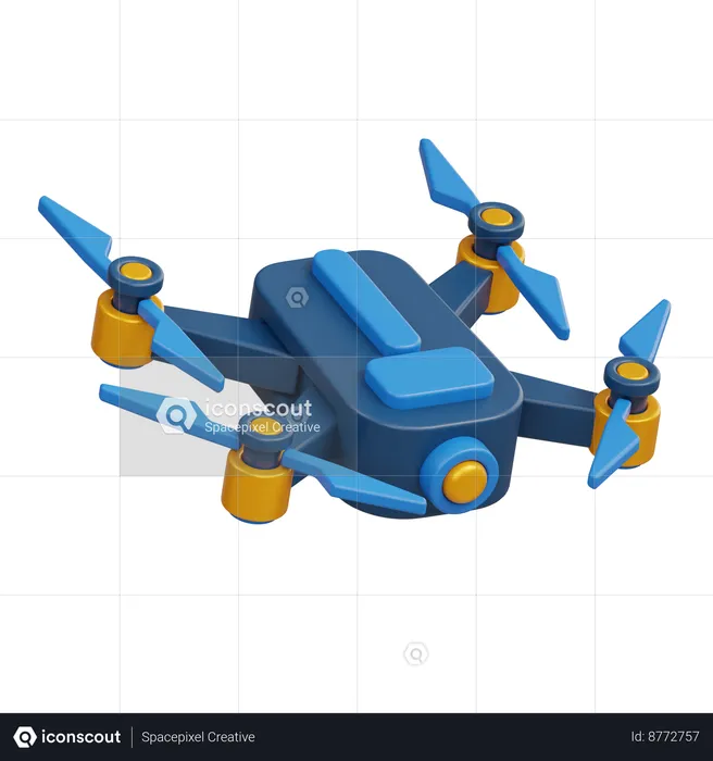 Drone  3D Icon