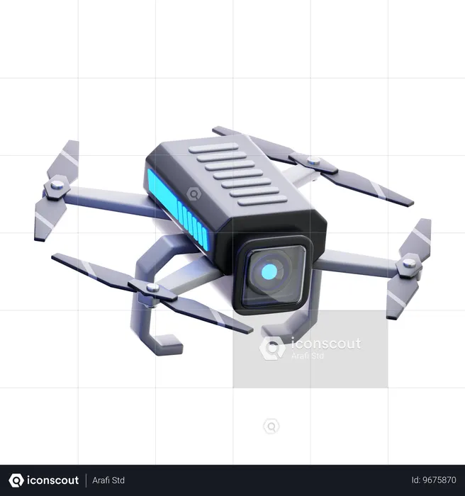 Drone  3D Icon