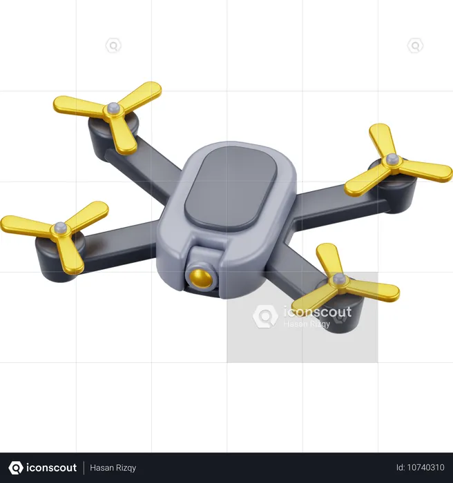 Drone  3D Icon