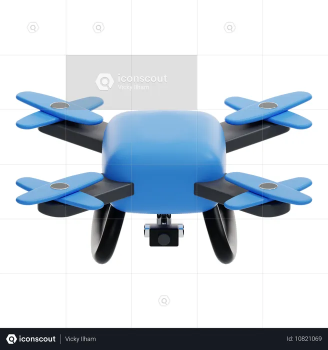 Drone  3D Icon