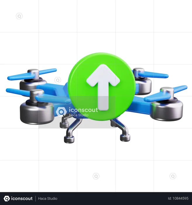 Drone  3D Icon