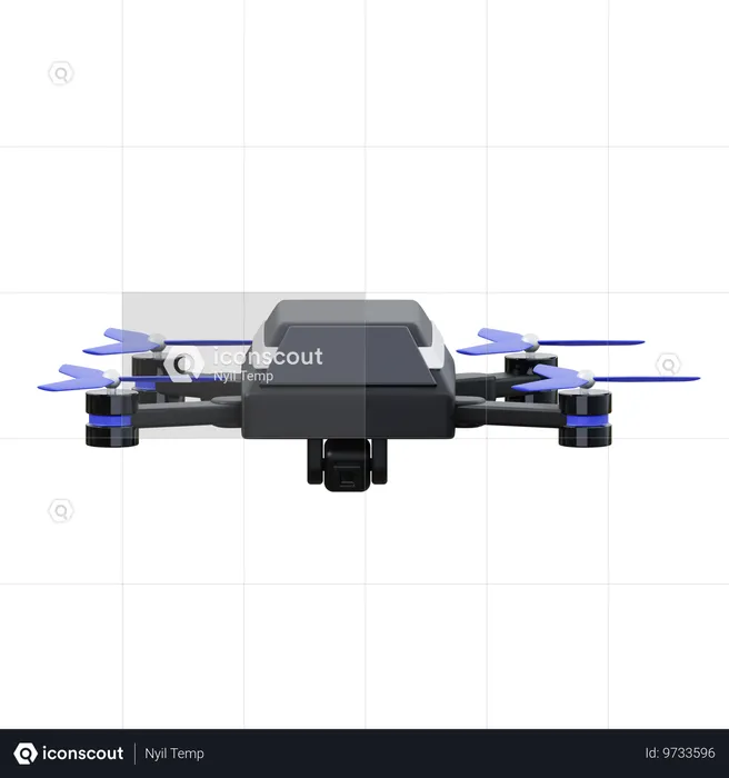 Drone  3D Icon