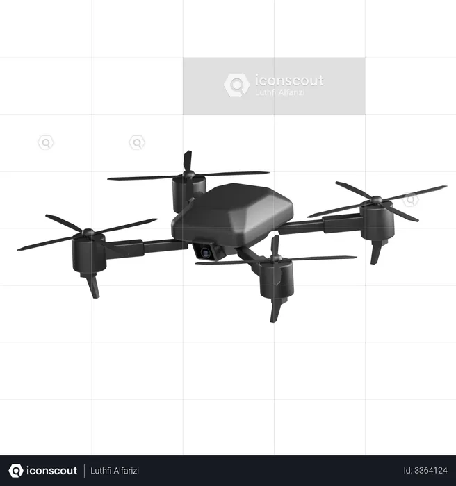 Drone  3D Icon