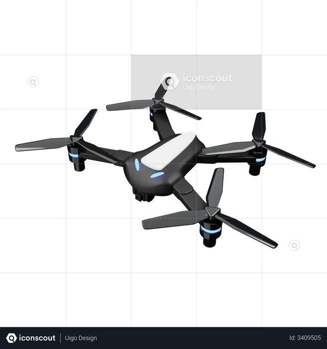 Drone  3D Icon