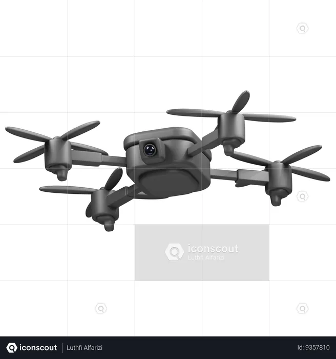 Drone  3D Icon