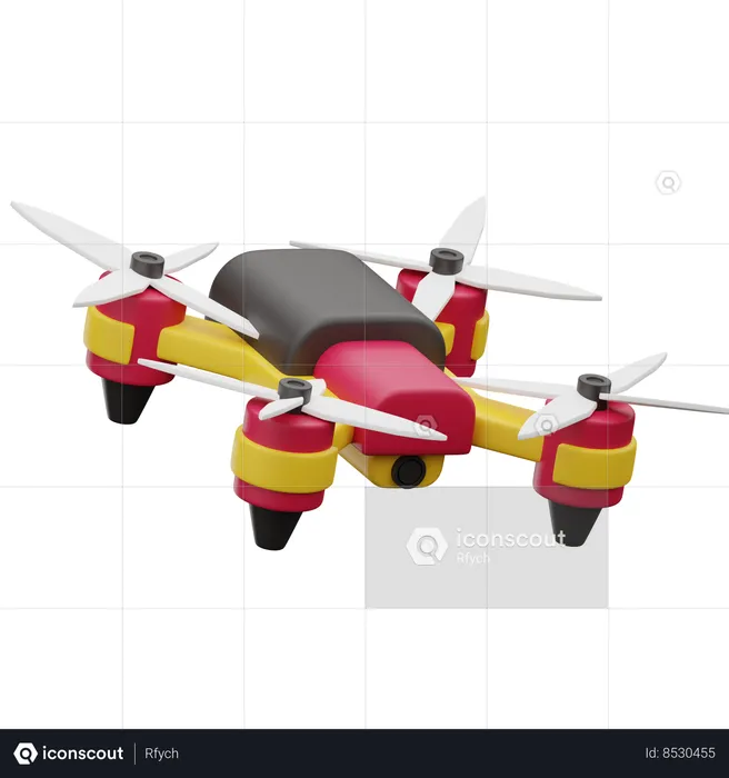 Drone  3D Icon